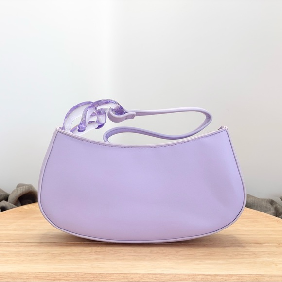 NOBO Handbags - NOBO Lavender Top Zip Shoulder Bag, NWT